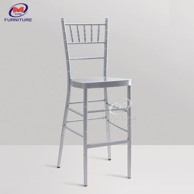 Chiavari Back Bar Stool Chair Restaurant Metal High Back Bar Stools 250KG