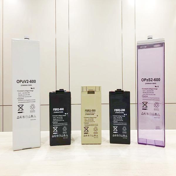 OPZV 2V 500ah 1000ah 1500ah Tubular Gel Battery For Solar Energy System And Telecom