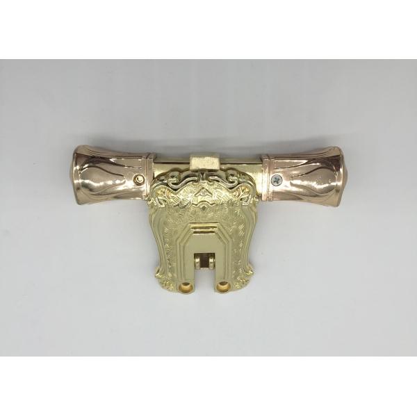 Italy style zamak metal casket coffin swing bar H020 zamak handle size 31.5*12cm polished and plating