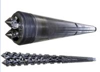 MIKROSAN MCV55 MCV67 MCV110 Parallel Twin Screw Barrel For PVC Pipe Profile WPC
