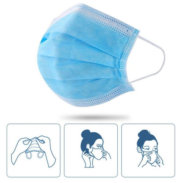 Anti Spray Medical Protection 600pcs Disposable Face Mask