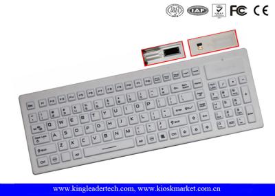 Touchpad sem fio do acessório da conformidade do teclado IP67 do silicone industrial