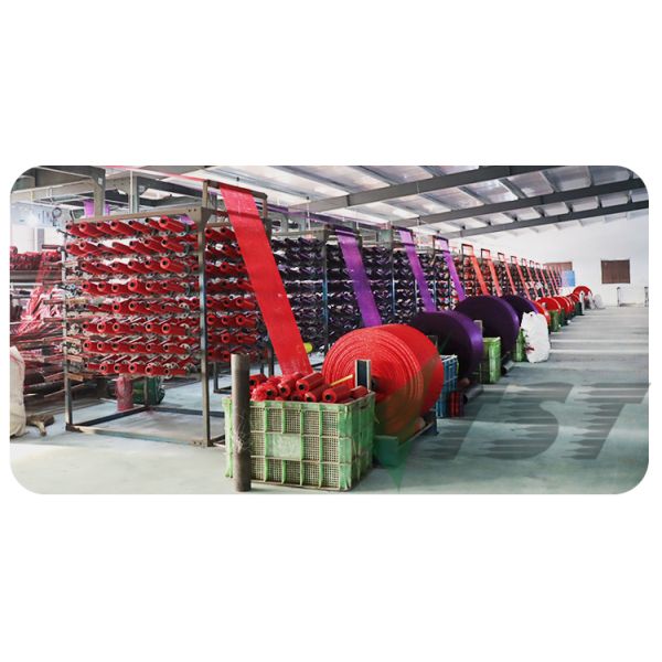 Plastic Polypropylene Tubular Potato Packing Bag Red Mesh Produce Onion Sacks Net Bags for Vegetables