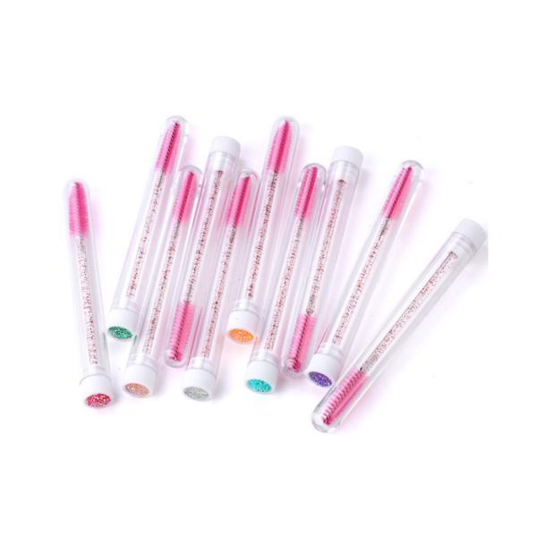 Щетки макияжа аксессуаров 10cm расширения ресницы синтетического волокна