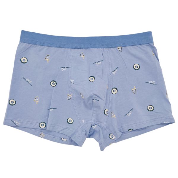 Men Boxer Briefs Printed Men's Shorts Boxers Cotton Briefs Underwear Men
