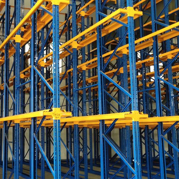 1000kg Bearing Drive In Warehouse Racking Customized Color Drive Through Racking System