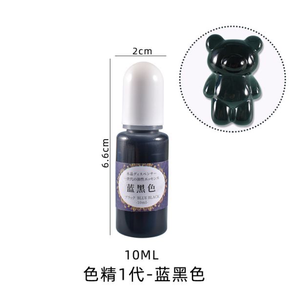 DIY crystal dropper pigment ink transparent colorant UV resin adhesive paste material