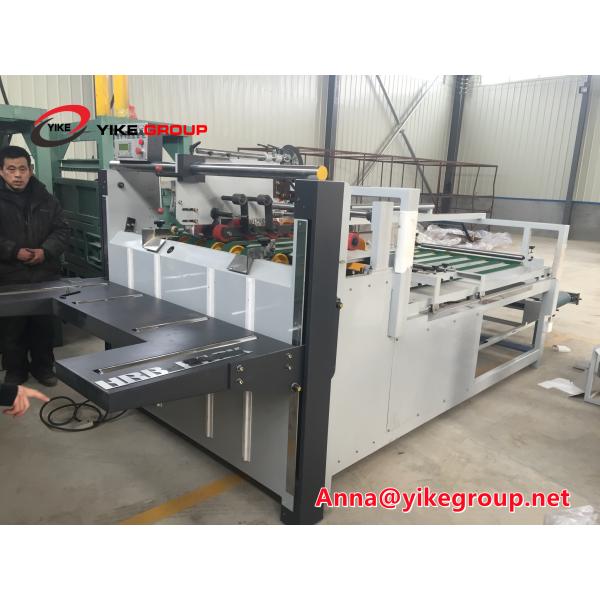YK-2400 полуавтоматическая машина для склеивания папок для машины для изготовления картонных коробок Corrugados
