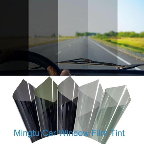 High End Mingtu OEM Sun Protection Multi Layered Sputtered Bi-Silver Film in Custom Color