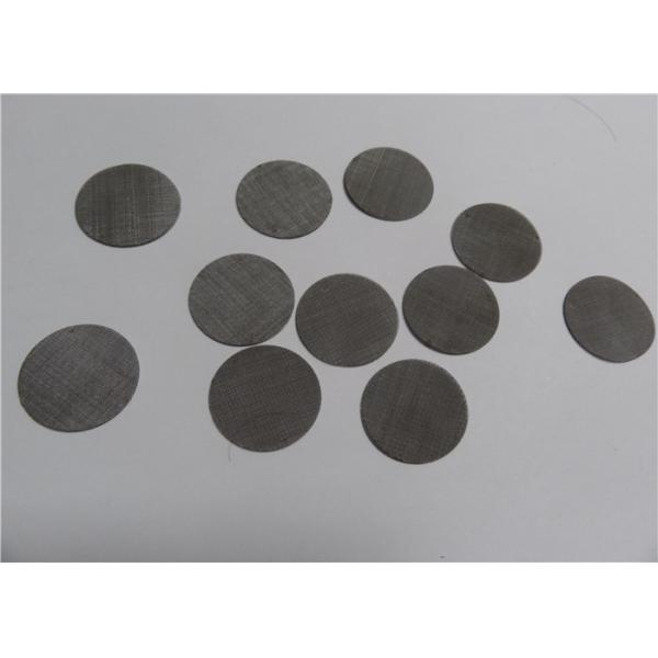 Diameter 240Mm 100 Mesh Count Stainless steel Wire Mesh Screen For Rubber And Extruder Machine