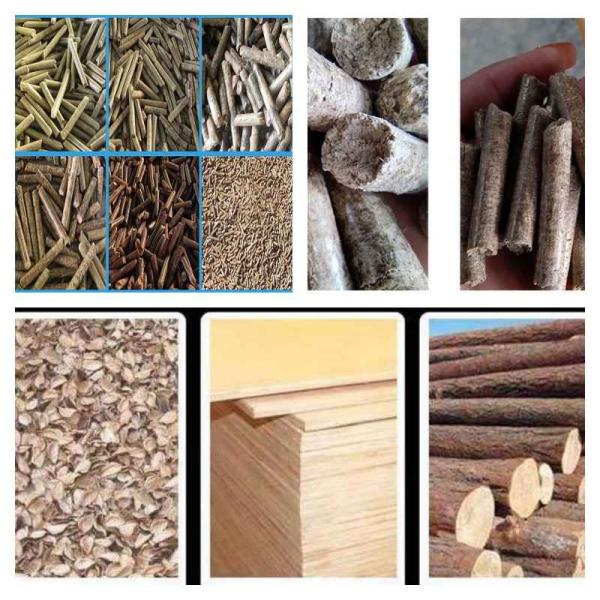 высокая плотность машины лепешки машины 1-2tph лепешки деревянной щепки 6-12mm ненужная деревянная