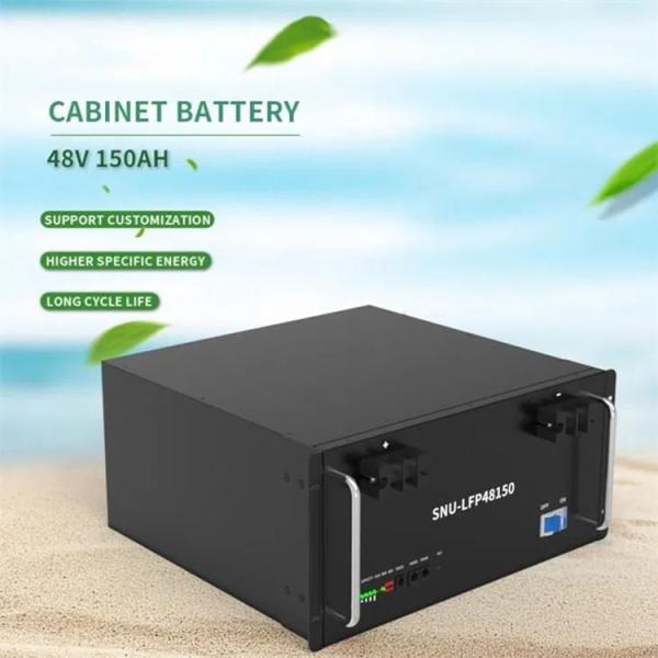 150AH Cabinet Battery Home Energy Storage System 48V Rechargeable Lifepo4