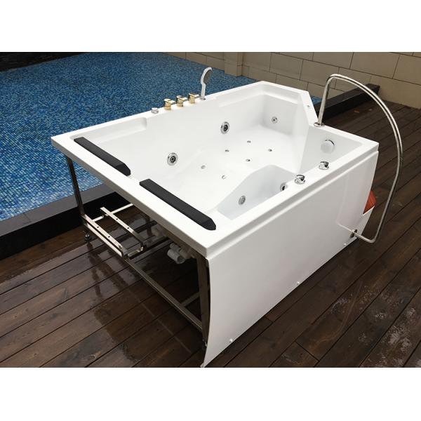 Свободный стоящий воздух выпустил струю Падени-в струе воды ванны 1700mm акриловой большой