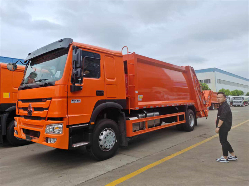 4х2 Sinotruck howo мусорокомпрессорный грузовик объемом от 10 до 12 кбм