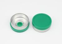 Pharmaceutical Aluminum Plastic Vial Caps 20mm Size For Injection Vial