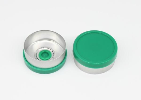 O tubo de ensaio plástico de alumínio farmacêutico tampa o tamanho de 20mm para o tubo de ensaio da injeção