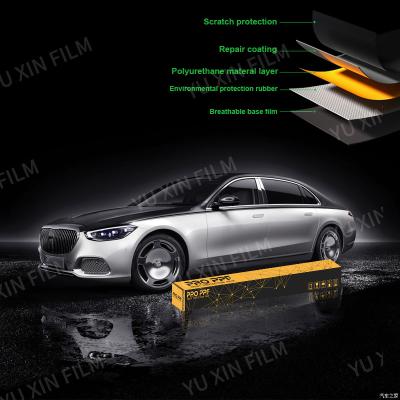 Film de protection contre la peinture TPU auto-réparateur Film PPF transparent brillant non jaunissant