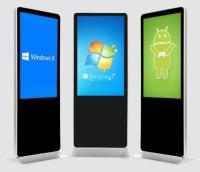 alta luminosidade 4K UHD 55 polegadas sozinho stand all-in-one monitor interativo touchscreen com Android ou Win10/11 OS