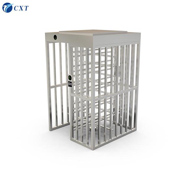 304 Stainless Steel Full Height Turnstile with Brushless Motor and Outdoor Standard for High Security Access Control
