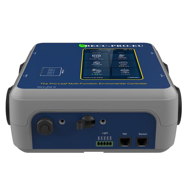 Multi-function Greenhouse Temperature and Humidity  CO₂ Light Ventilation  Control 4-in-1 Sensor for Greenhouse