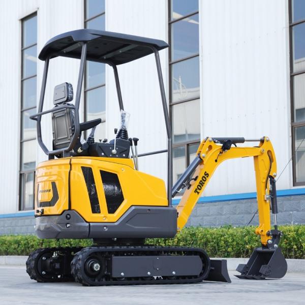 1.2 Ton Hydraulic Mini Crawler Excavator Transportation Track Center Distance 920mm