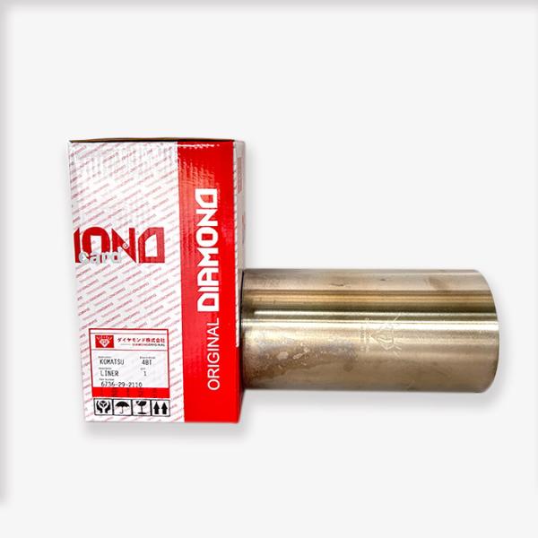 6736-29-2110 3904166 Cylinder Sleeve KOMATSU Engine Parts For 4D102 4BT 6D102 6BT