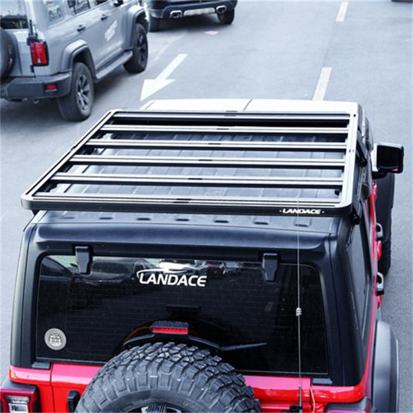 OEM Accepted 4x4 Accessories Aluminium Solar Carport Racking for Jeep Wrangler JK JL