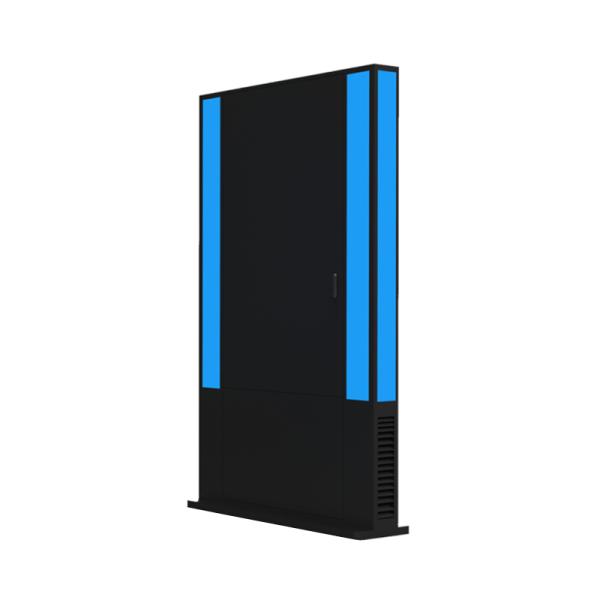 43 Inch Outdoor Display Kiosk , Waterproof Custom Digital Signage Stand