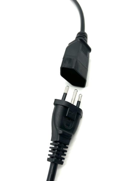 Brazil Extension Cords Female Plug 3 Pin Prong 10A 250V Brazil Female Power Extension Cable