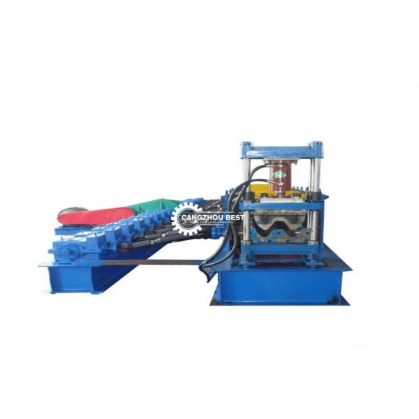 Servo Flying Cut Off φ600 Id Highway Guardrail Roll Forming Machine