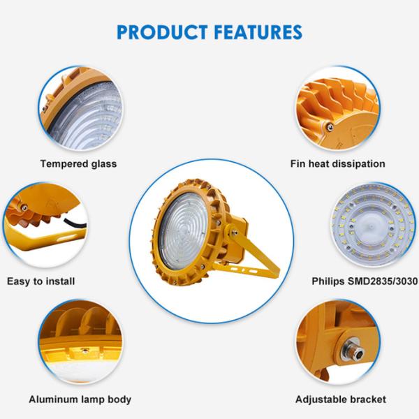 50 Вт 100 Вт 200 Вт светодиодный светодиодный светодиод для нефтегазовых объектов