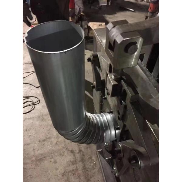 PLC Panasonic Elbow Roll Pipe Forming Machine 75mm 5.5kw