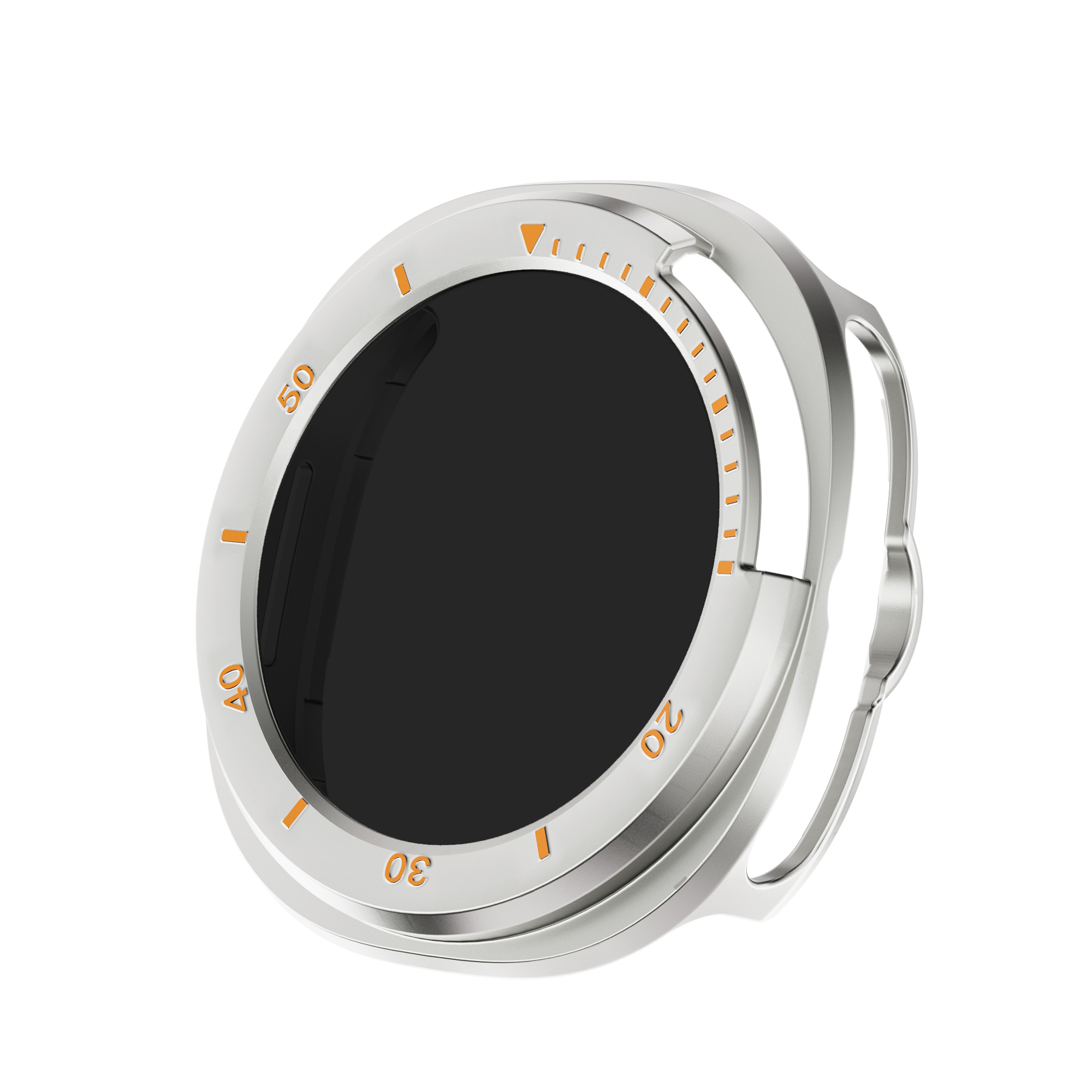 Anti Spy Tempered Glass Case With Scale for Samsunhg Galaxy Watch 8 Classic  Watch Cover Case Accessories