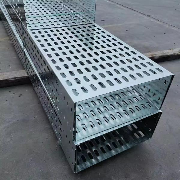 High Corrosion Resistance Galvanized Cable Tray Width 50mm-1000mm for Industrial