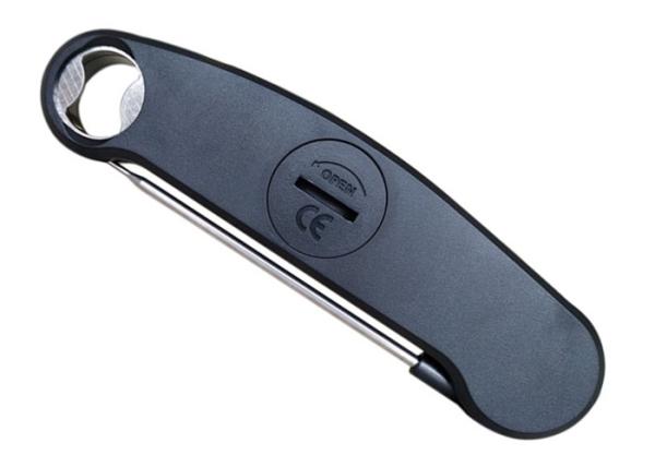 Watertight Folding Probe Digital Food Thermometer With Built - In Bottle Opener