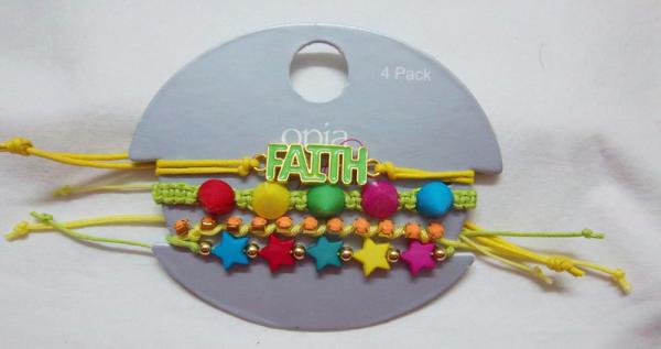 kid's colourful bracelet pack