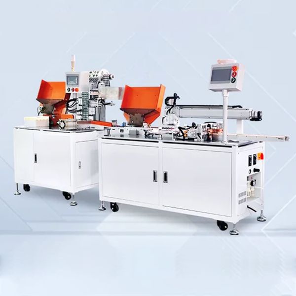 1865021700 Battery Power Bank Making 3 in 1 Automatic Insulation Paper Sticker Sorting Machines Mobile Battery Welding Machine