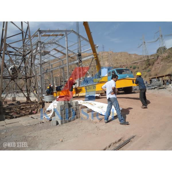 Kit de construction en acier moderne isolé pour la construction de bâtiments à charpente de maison