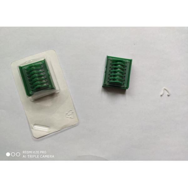 Двухсторонние зажимы перешнуровки используемые для Appendectomy