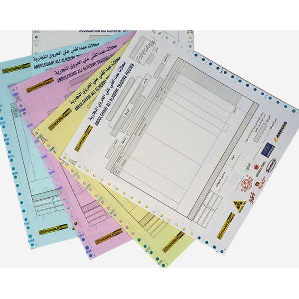 Копировальная бумага 48gsm 50gsm конюшни цвета древесины Carbonless для печатания Билл