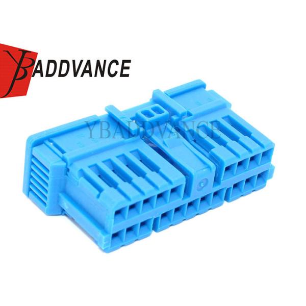 Blue TE Connectivity Tyco AMP Connectors 20 Pin For Trucks 282991-3