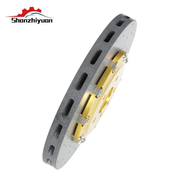 Custom Carbon Ceramic Brakes For Porsche Cayenne OE Number 7L6615302E Upgrade 350*34mm front Set