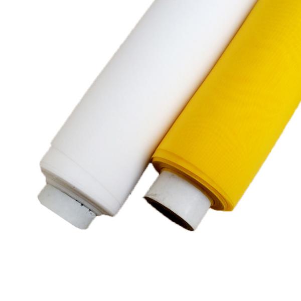 Heat Resistant Polyester Filter Mesh , Polyester Screen Printing 150T-31 For Advertising