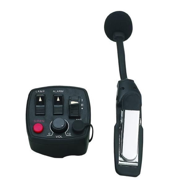 20W*2 Police Siren Speaker Horn with Microphone for Motorcycle PA system
