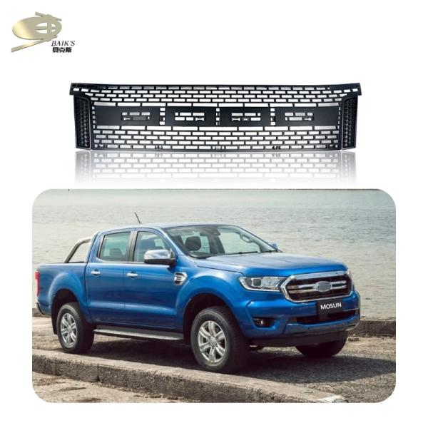 Ford Ranger T6 2012-2014 Exterior Body Kits Abs Front Grille