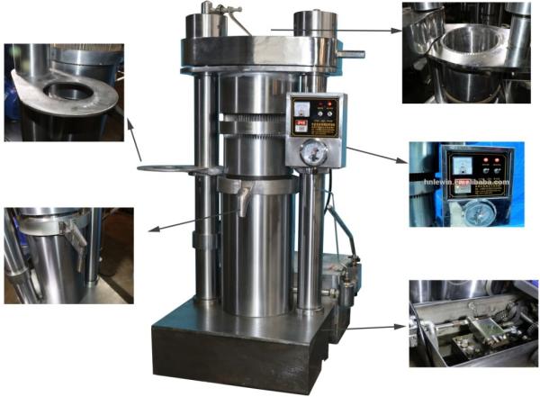 Desempenho do estábulo 220V/380V frio do quilowatt da máquina 2,2 da imprensa de óleo hidráulico da imprensa