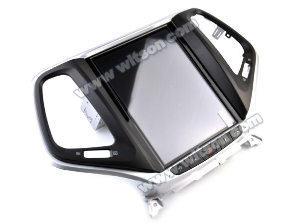 9Écran de 7 poucesTesla Écran Android vertical Pour Jeep Cherokee 5 KL 2014-2018 Moteur multimédia stéréo GPS Lecteur de jeu de voiture