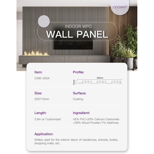 обшивать панелями внутренней стены CWB200A 200*12mm деревянный звукопоглотительный