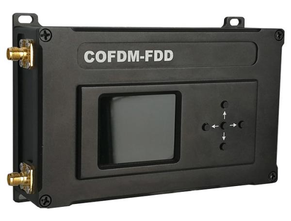 Small Wireless Ethernet Radio Transmitter COFDM Modulation 2W RF Power For UAV