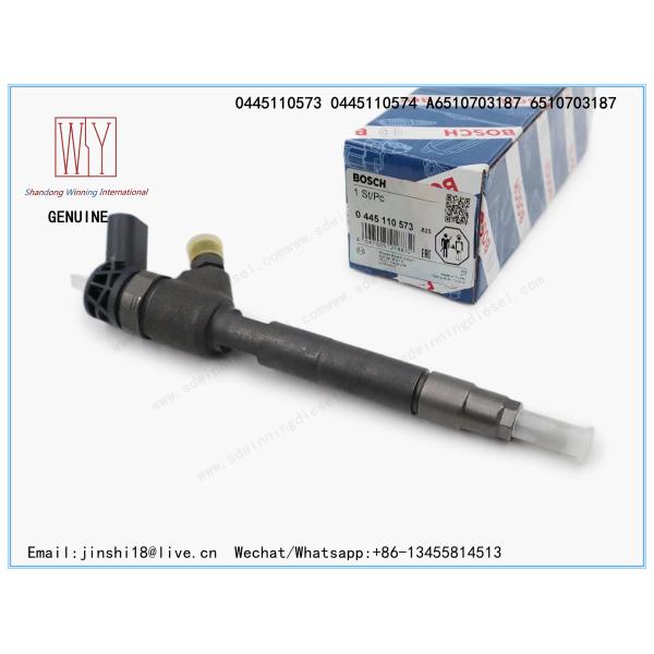 BOSCH GENUINE AND BRAND NEW COMMON RAIL FUEL INJECTOR 0445110573 0445110574 A6510703187 6510703187 FOR MERCEDES BENZ V20